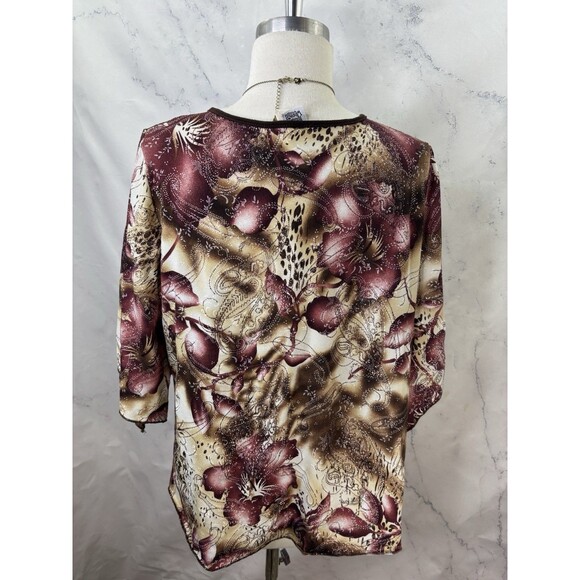 Vintage Tweenie Weenie Y2k Top Shirt Babydoll Blouse Whimsy Fairy Glittery 2X - Picture 7 of 14